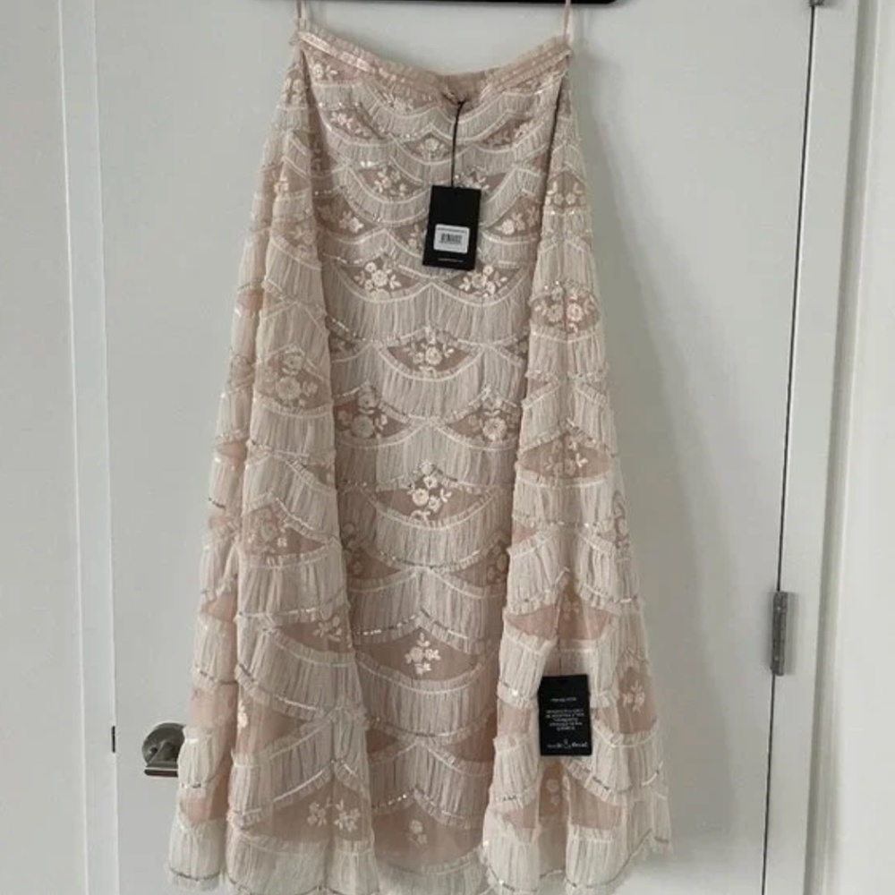 Needle & Thread - Lunette Blossom Ankle Skirt - NEW WITH TAGS